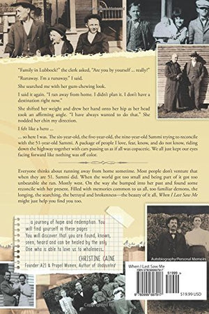 When I Last Saw Me: The Memoir of Sammi Bass (Otherwise Known as Lisa Jennett) Paperback
